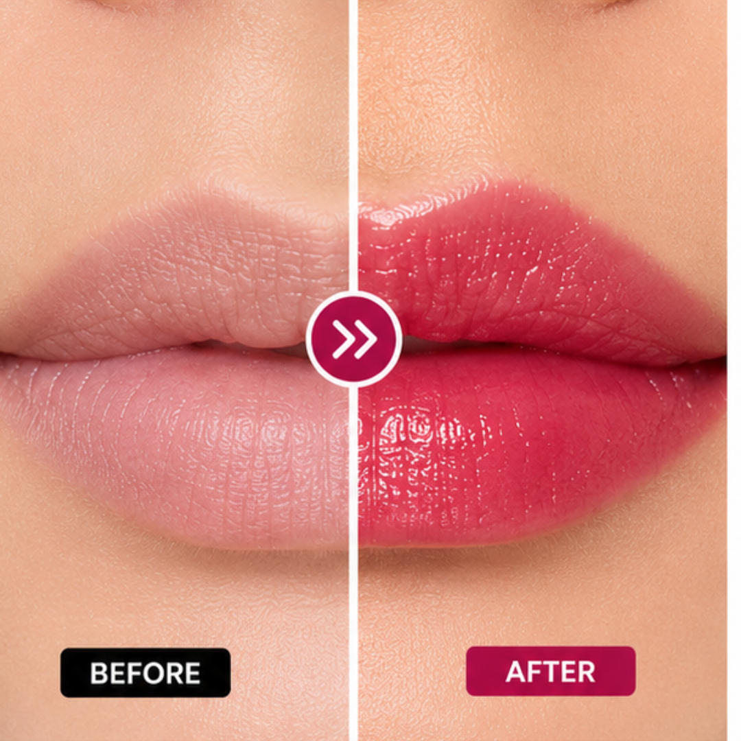 Benefit 2 In 1 Lip & Cheek Tint (Clear Gloss + Tint) – Pack of 3 – Natural Flush, 12H Long Lasting – Buildable, Hydrating, Lightweight – Pocket Size