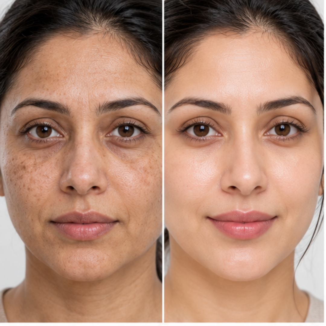 Celimax Brightening Duo ( Retinal Cream + Dark spot corrector cream ) - Reduce wrinkles, Smile lines & Fade dark spots & pigmentation - Best for All skin types