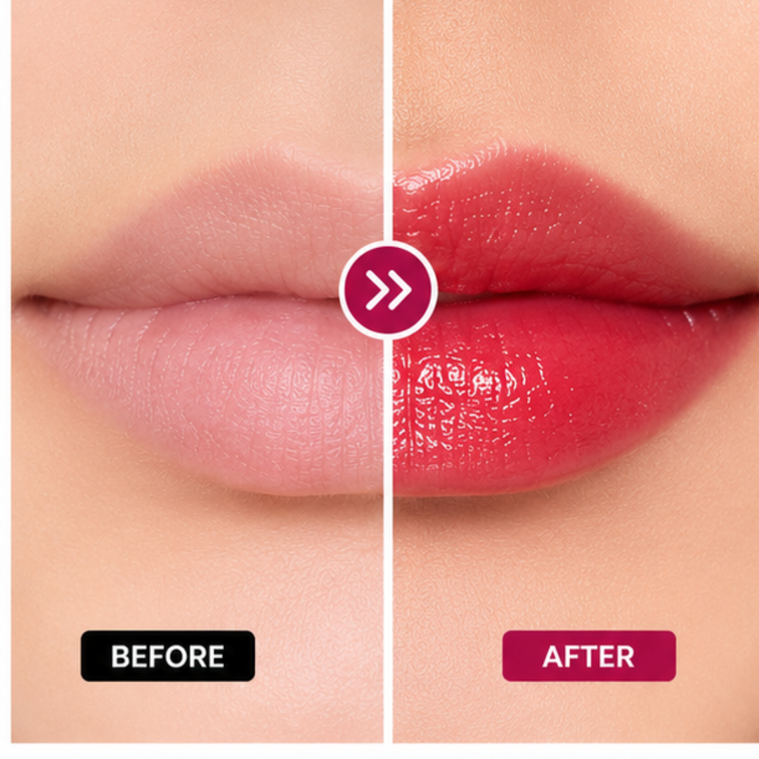 Benefit 2 In 1 Lip & Cheek Tint (Clear Gloss + Tint) – Pack of 3 – Natural Flush, 12H Long Lasting – Buildable, Hydrating, Lightweight – Pocket Size