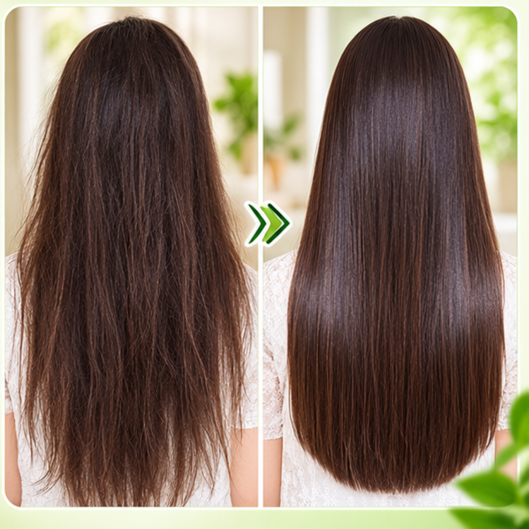 Ayurvedic Hair Oil + Protein Hair Food Combo – Stronger, Healthier & Shinier Hair – Repairs Dry, Dull, Frizzy & Chemically Damaged Hair – Reduces Hair Fall, Boosts Growth & Nourishes Scalp