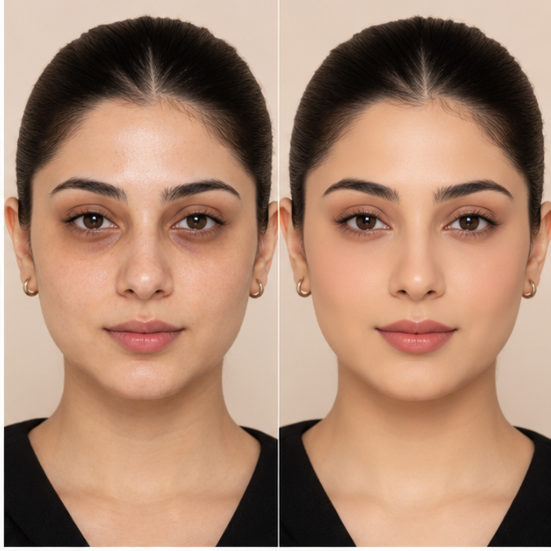 Guerlain Terracotta Le Teint Foundation + FREE Beauty Blender – Lightweight Breathable Coverage – Natural Radiant Glow