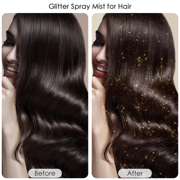 Makeup Revolution Stardaze Glitter Hair & Body Mist | Multi Use - Face, body & beautiful Shinny Hair | Long-lasting, Sweat proof & Quick-Drying