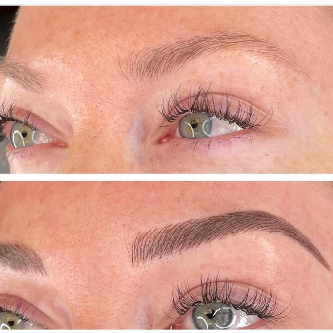 SHEGLAM Brow Sculpt & Define - Natural Strokes, Buildable Color – Waterproof, Smudge-Proof & Long-Lasting – Dual-Ended Angled Brush & Blend – Creates Fuller, Natural-Looking Brows