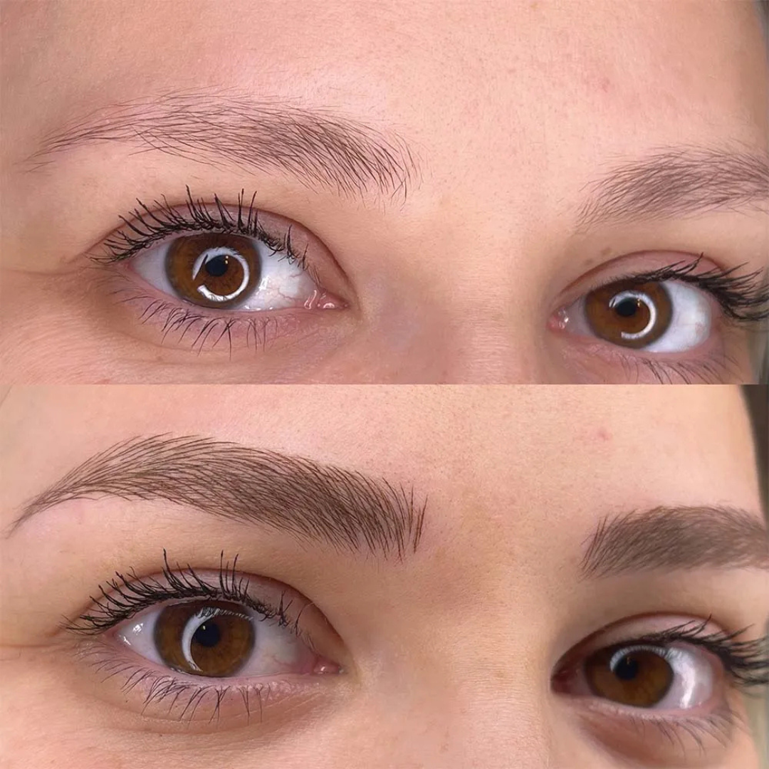 SHEGLAM Brow Sculpt & Define - Natural Strokes, Buildable Color – Waterproof, Smudge-Proof & Long-Lasting – Dual-Ended Angled Brush & Blend – Creates Fuller, Natural-Looking Brows
