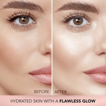 Renee lumi Glow Duo | Glowing moisturizer + Glowing Compact powder | long lasting & waterproof Dewy finish makeup base
