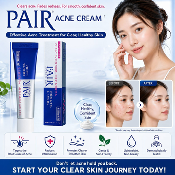 PAIR Acne Cream – Clears Acne, Fades Redness, Prevents New Breakouts – IPPN + IPMP Dual Action – Gentle, Non-Greasy, Dermatologically Tested