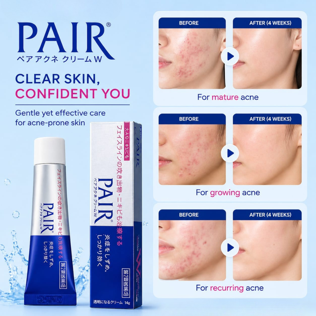 PAIR Acne Cream – Clears Acne, Fades Redness, Prevents New Breakouts – IPPN + IPMP Dual Action – Gentle, Non-Greasy, Dermatologically Tested