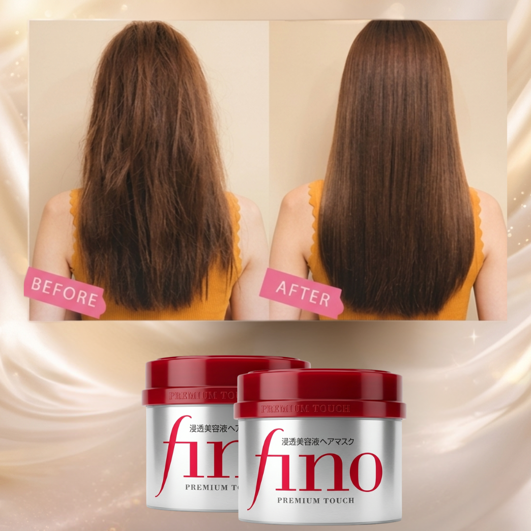 Fino Premium Touch Hair Mask – Japan's #1 Hair Mask – Deep Repair & Nourishment for Damaged Hair – Professional Deep Conditioning Formula – Reduces Breakage & Split Ends