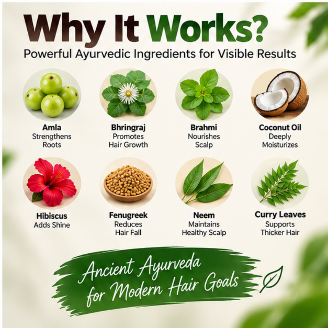 Ayurvedic Hair Oil + Protein Hair Food Combo – Stronger, Healthier & Shinier Hair – Repairs Dry, Dull, Frizzy & Chemically Damaged Hair – Reduces Hair Fall, Boosts Growth & Nourishes Scalp