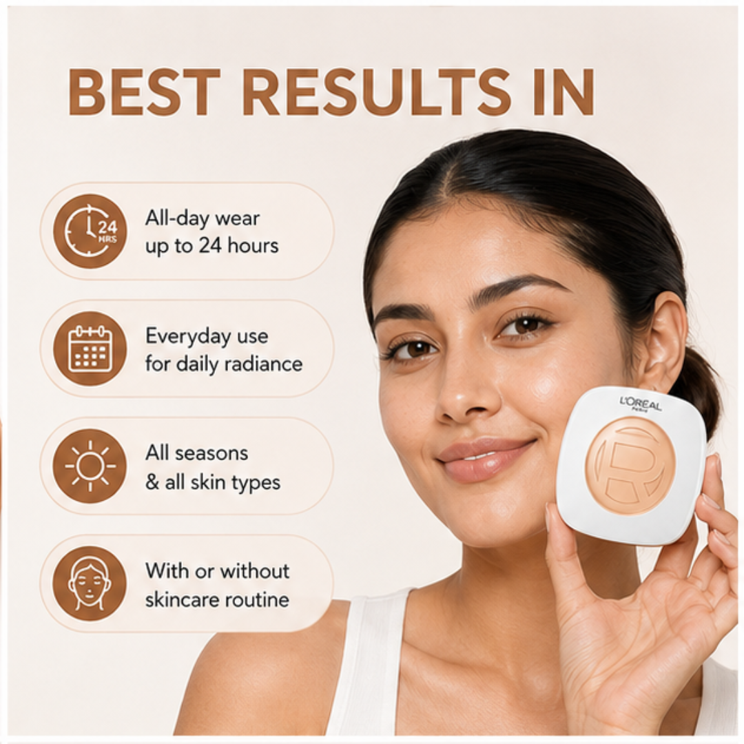 L'Oréal Paris True Match Hyaluron Tinted Balm Foundation – Skin-Like Coverage, Natural Glow – Hydration That Lasts – Lightweight, Hydrating, Evens Tone Naturally
