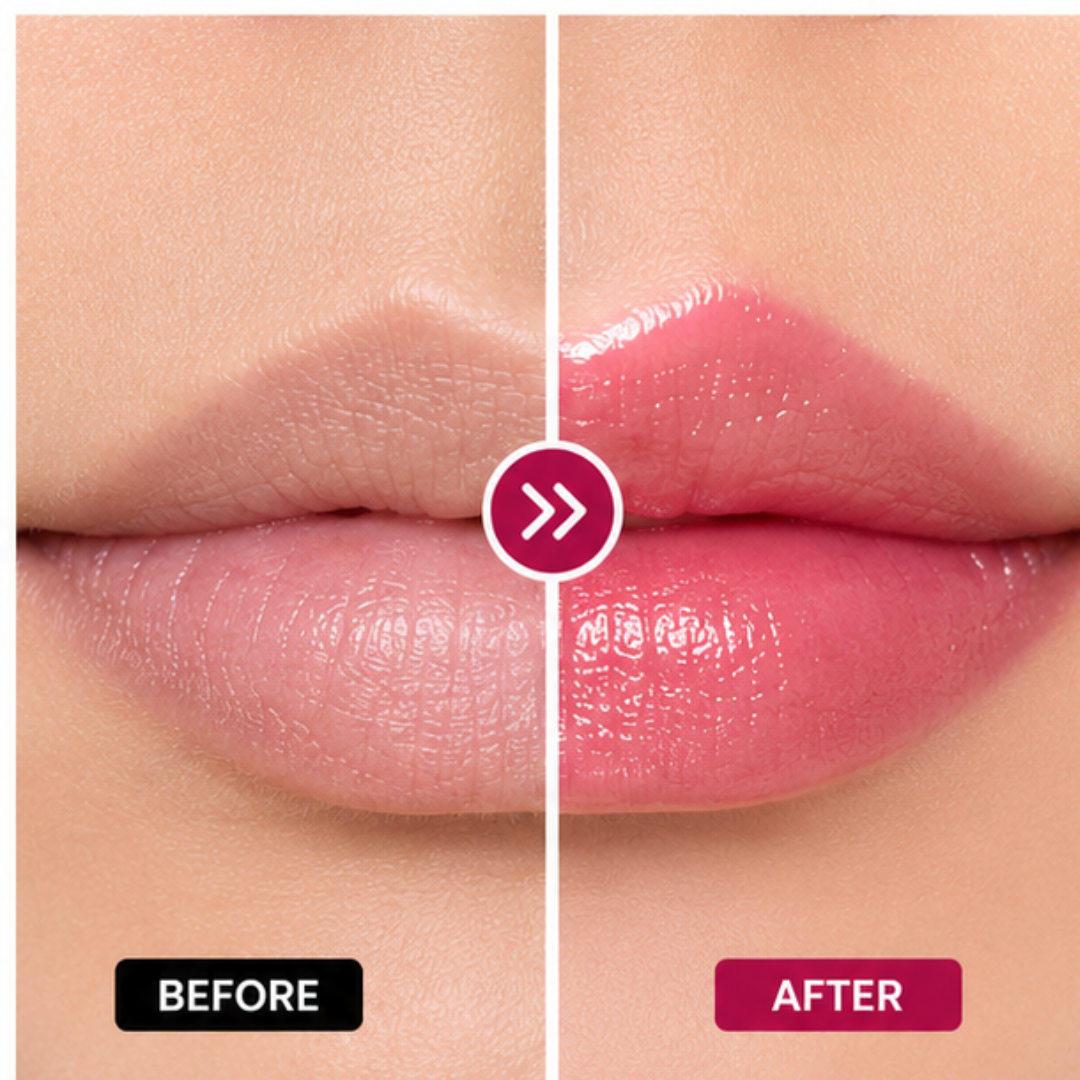 Benefit 2 In 1 Lip & Cheek Tint (Clear Gloss + Tint) – Pack of 3 – Natural Flush, 12H Long Lasting – Buildable, Hydrating, Lightweight – Pocket Size