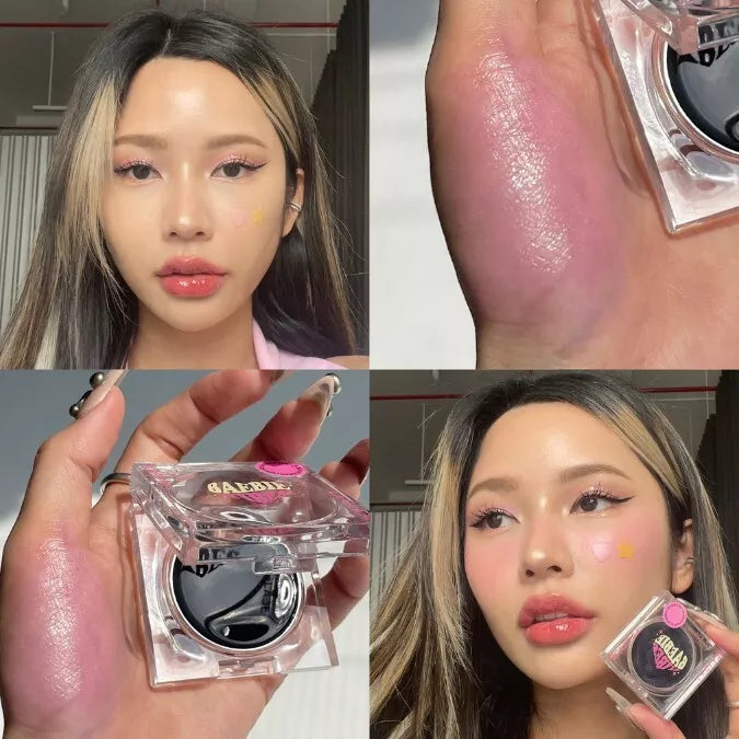 LA Glace Color Black Color Changing Magic Lip & Cheek pH Blush